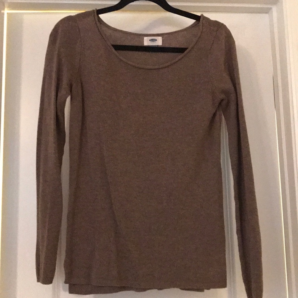 Old Navy light brown comfy sweater